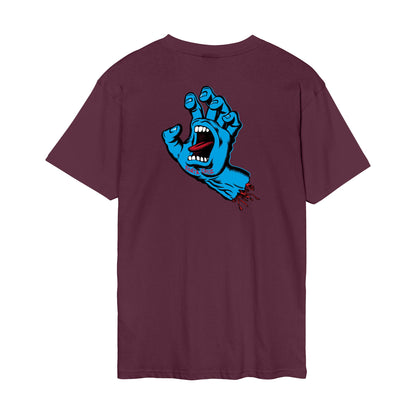SCREAMING HAND CHEST - T-SHIRT SCA-TEE-12861  SANTA CRUZ 
