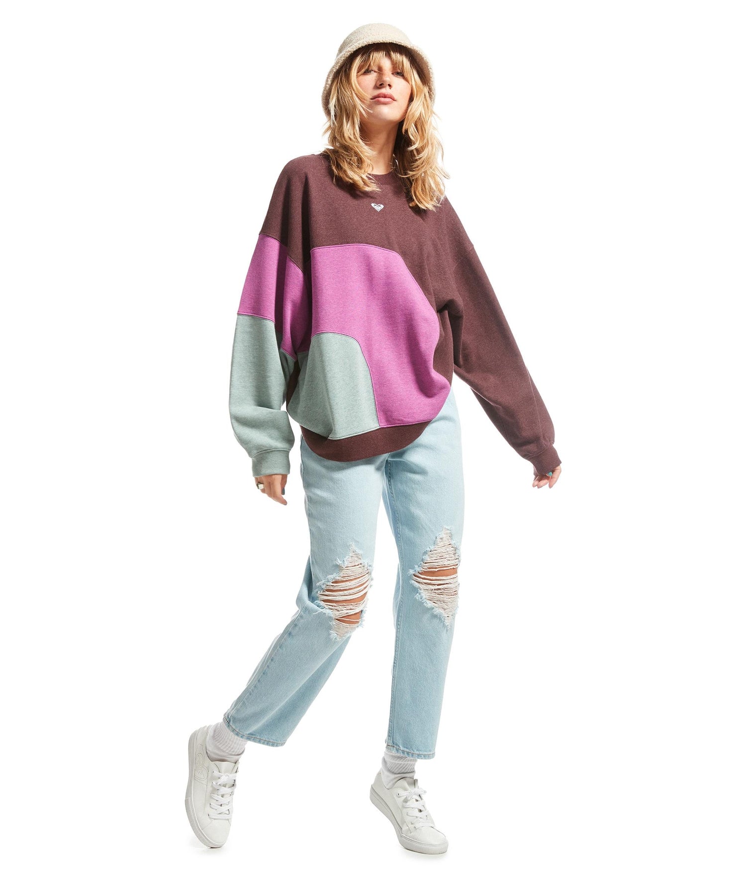 HAPPY DAIZE - FELPA ERJFT04752 -RSY0 ROXY 
