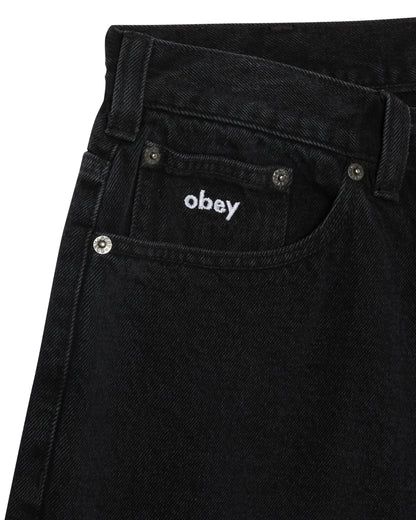 BIGWIG BAGGY DENIM - SHORTS 22MC0001703 -WBL OBEY 