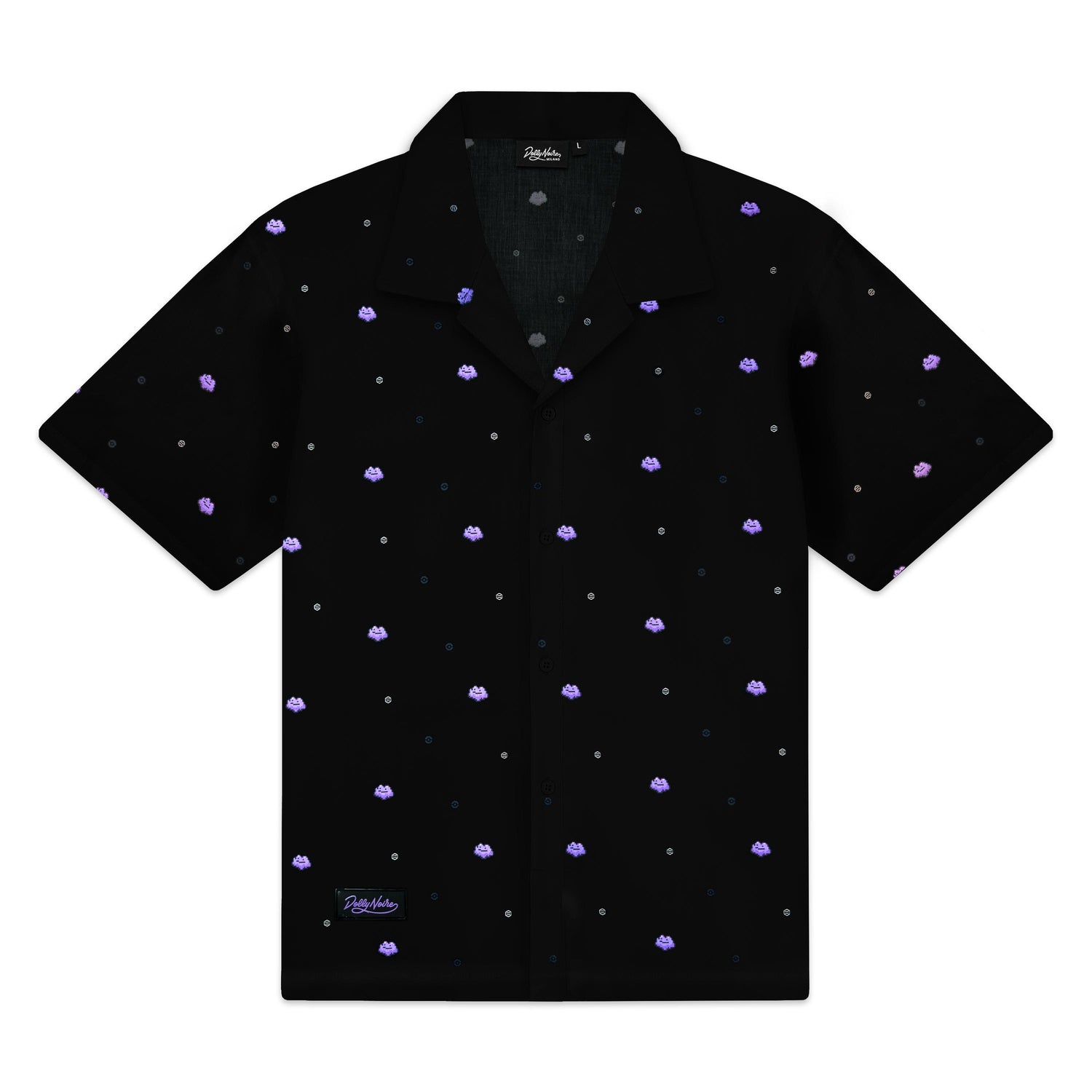 DITTO PATTERN SHIRT - T-SHIRT SH1152-CH -01 DOLLY NOIRE 