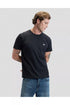 PATCH LOGO WASHED BLACK - T-SHIRT 112376604 . LEE 
