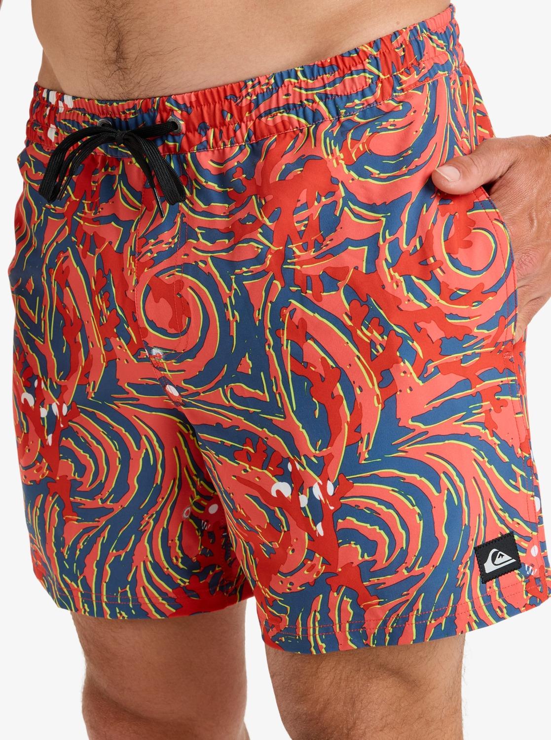 SURFSILK STRAIGHT VOLLEY 16 - VOLLEY EQYJV04107 -MLH3 QUIKSILVER 