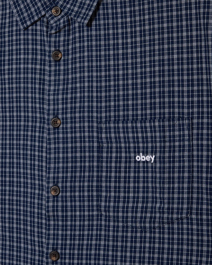 BIGWIG IAN WOVEN - CAMICIA 22MC0001730 -ANV OBEY 
