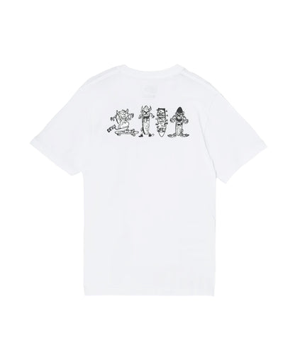 BY BOARD GANG - T-SHIRT VN000RDS WHT1 VANS 