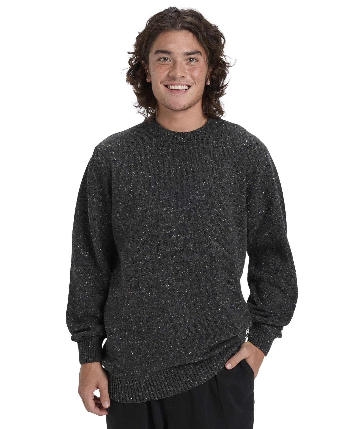 SLOW SONG NEPPY SWEATER - MAGLIA EQYSW03325 -KTA0 QUIKSILVER 
