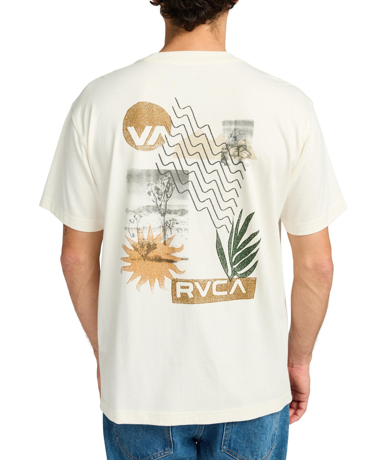DESERTSCAPE - T-SHIRT EVYZT00240 -ANW RVCA 