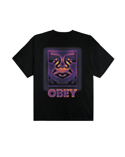 HEAT MAP ICON - T-SHIRT 22MC0001822 -BLK OBEY 