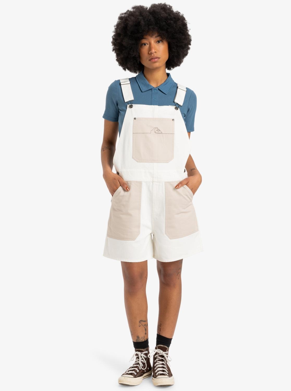 LYA DUNGAREE - PANTALONE EQWWD03117 -WBK0 QUIKSILVER 
