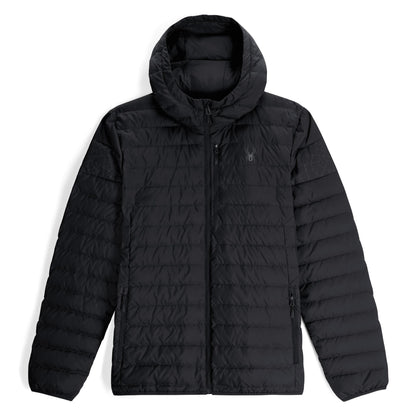 ZENITH HOODED DOWN JACKET - GIACCA 38A021412 -BLK SPYDER 