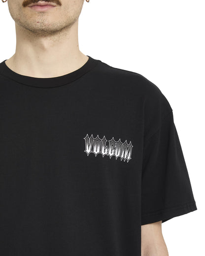 GAMMA DOOM - T-SHIRT A4312662 _BLK VOLCOM 