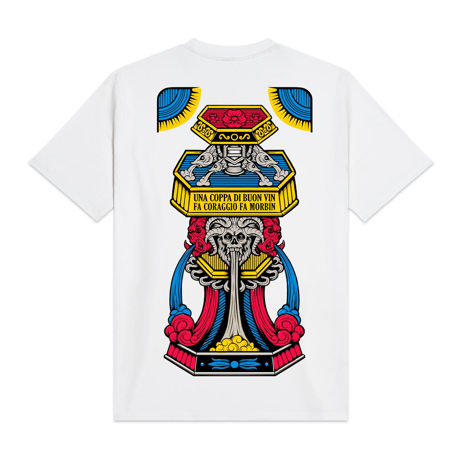 ASSO DI COPPE FEAT. MARZA -TRIESTINE TEE - T-SHIRT TS1213-TT -02 DOLLY NOIRE 