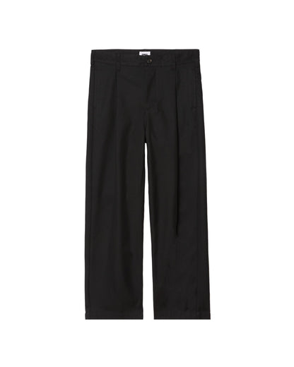 ARMEL PLEATED - PANTALONE 22MC0001490 -BLK OBEY 