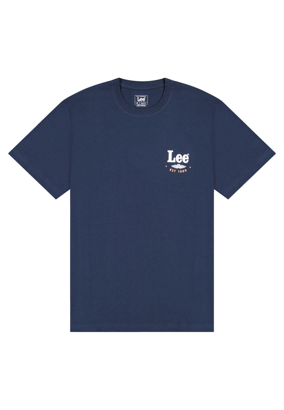 STAMP LEE RIVET NAVY - T-SHIRT 112376494 . LEE 