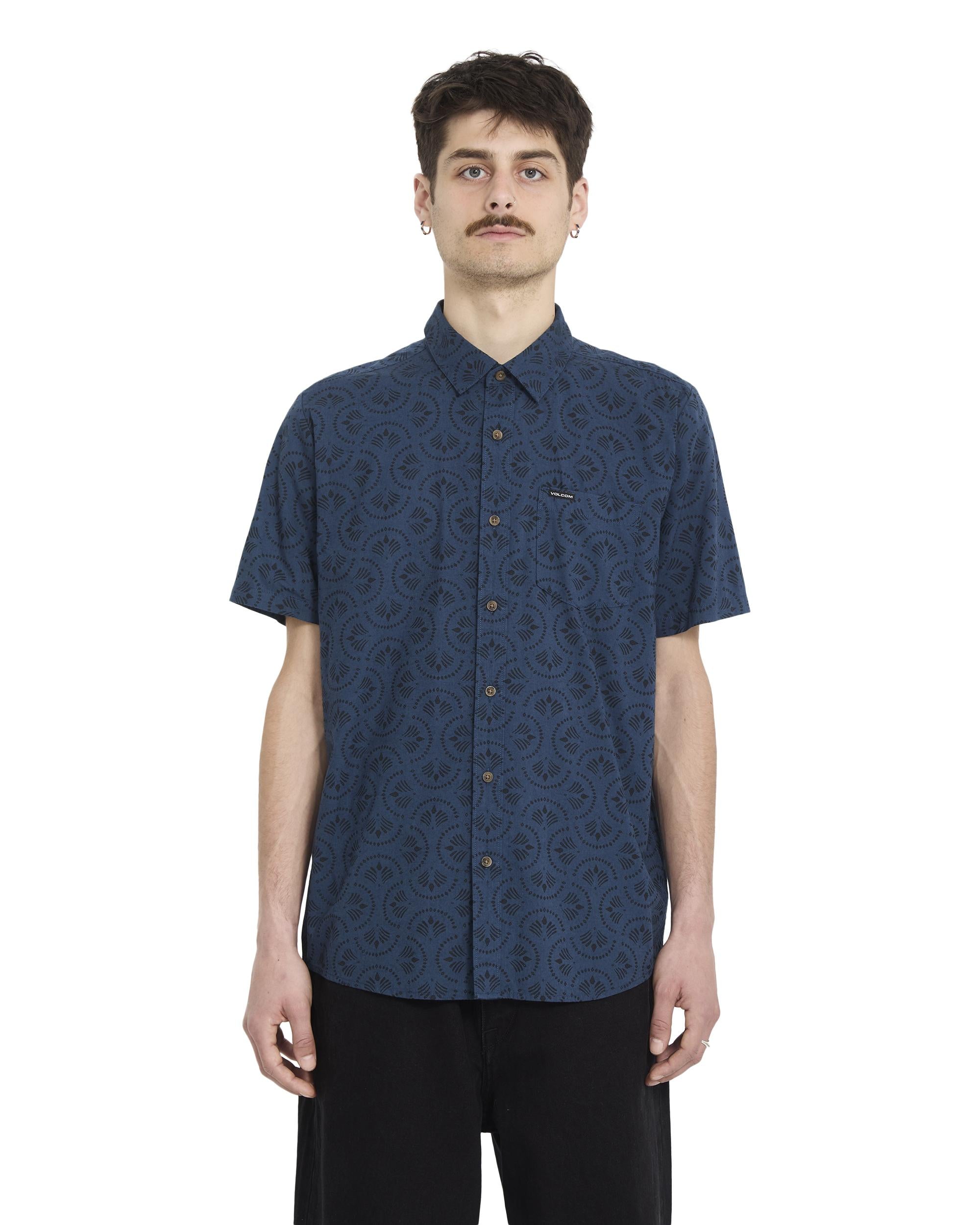 SCALER STONE WOVEN - CAMICIA A0412624 _MDB VOLCOM 
