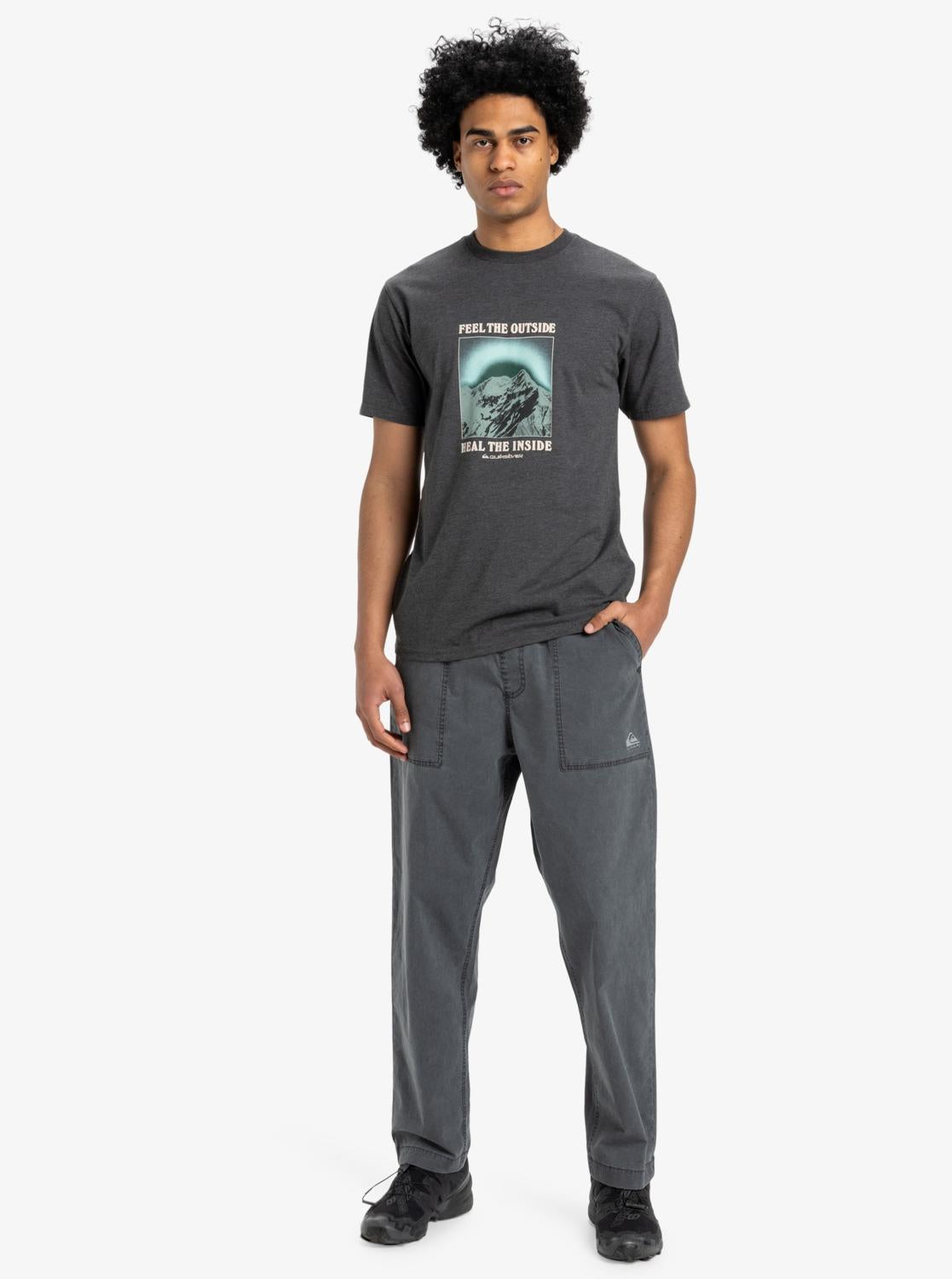 FEEL THE OUTSIDE - T-SHIRT EQYZT08004 -KTA0 QUIKSILVER 