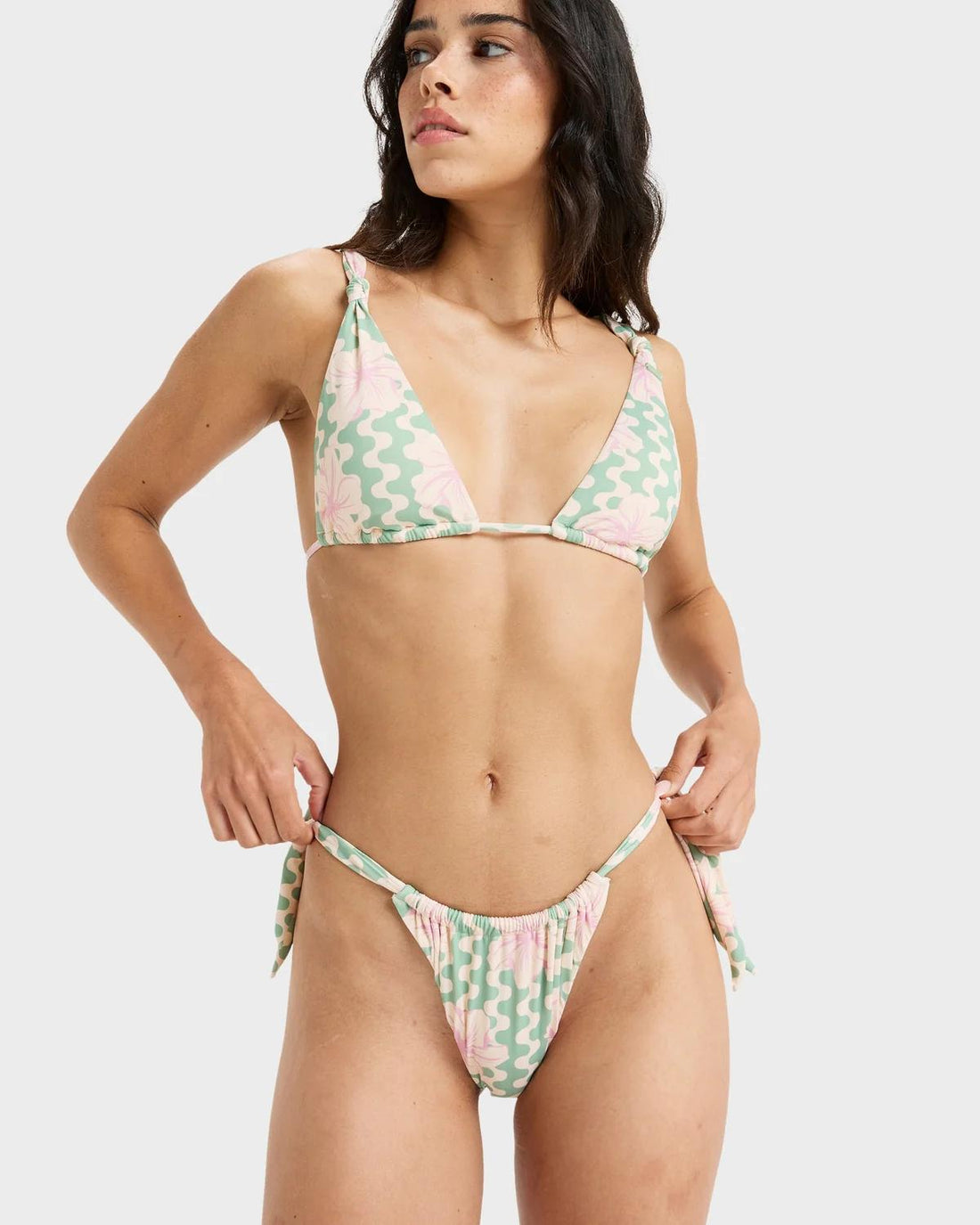 BOTTOM HIBISCUS DAZE TS MODERATE - COSTUME ERJX405011 -GHZ5 ROXY 