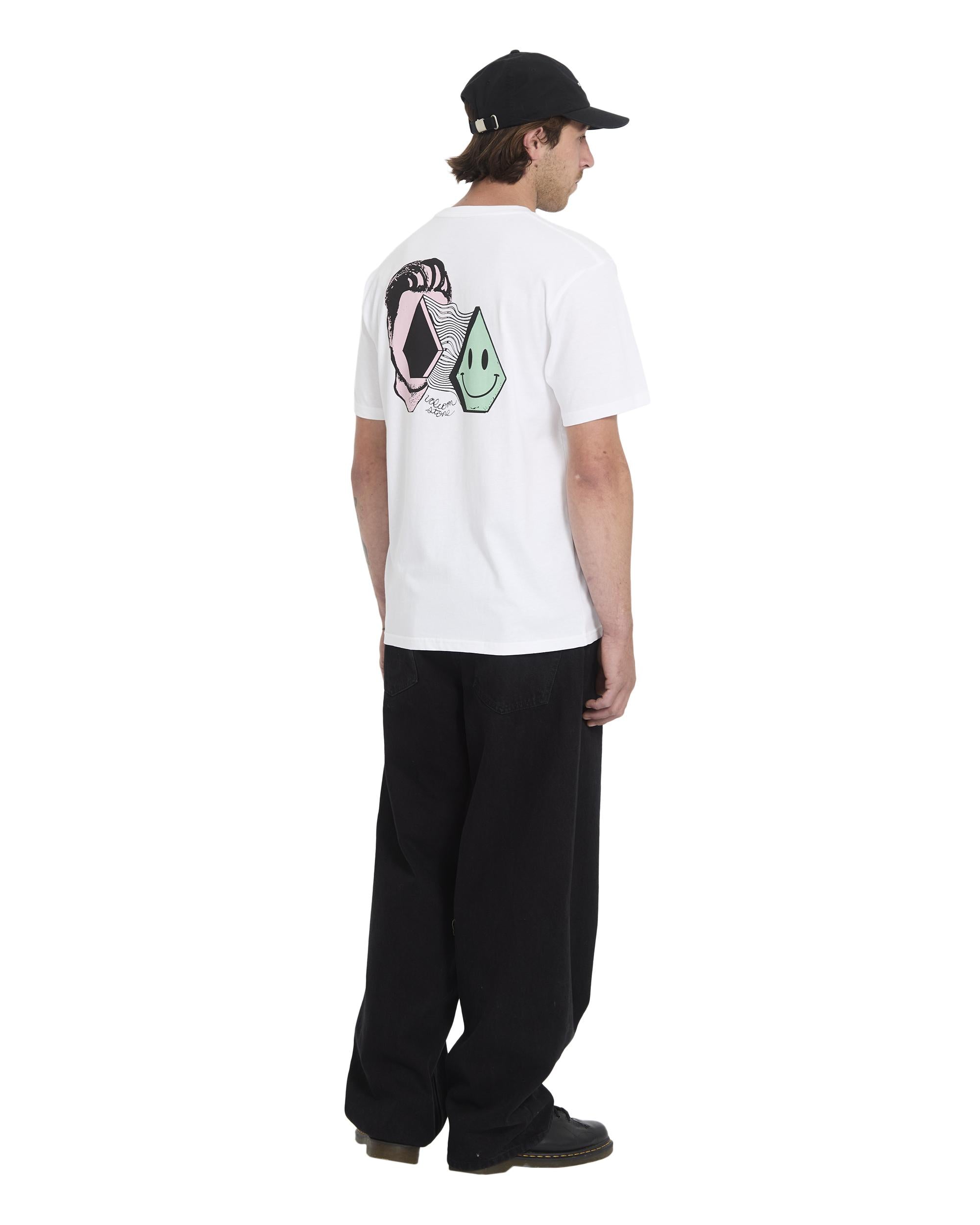 AURA - T-SHIRT A3512663 _WHT VOLCOM 