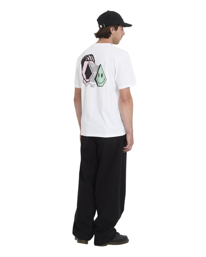 AURA - T-SHIRT A3512663 _WHT VOLCOM 