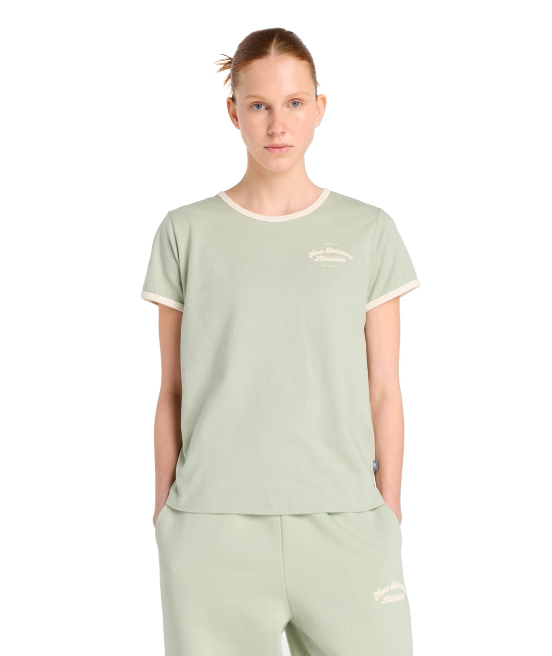 LINEAR HERITAGE RINGER - T-SHIRT WT53524GAS . NEW BALANCE 