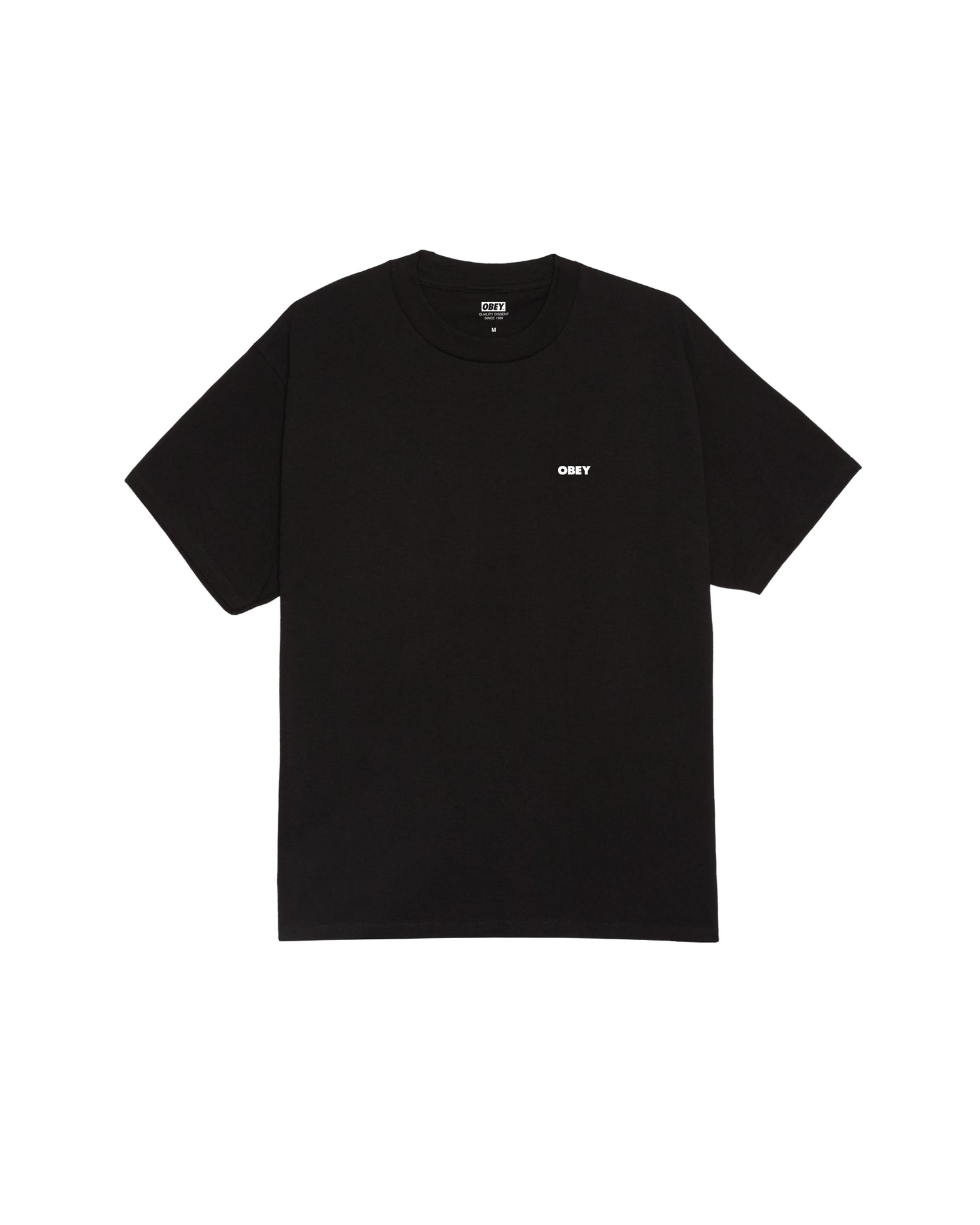 THE MEDIUM IS THE MESSAGE - T-SHIRT 22MC0001754 -BLK OBEY 